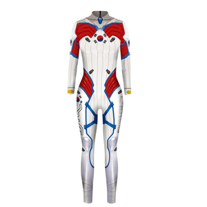 Halloween Costumes for Women Plus Size Overwatchs Cosplay D Va Dva D.va Zentai Spandex Bodysuit Halloween Costume Adult Woman