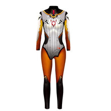 Load image into Gallery viewer, Halloween Costumes for Women Plus Size Overwatchs Cosplay D Va Dva D.va Zentai Spandex Bodysuit Halloween Costume Adult Woman