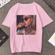 Load image into Gallery viewer, Vogue Sexy Lips Painted Lipstick Beauty Harajuku Summer T Shirt Women Arrivals Aesthetic Printed T-shirt Tops Casual Ropa Tshirt