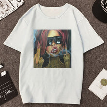 Load image into Gallery viewer, Vogue Sexy Lips Painted Lipstick Beauty Harajuku Summer T Shirt Women Arrivals Aesthetic Printed T-shirt Tops Casual Ropa Tshirt