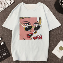 Load image into Gallery viewer, Vogue Sexy Lips Painted Lipstick Beauty Harajuku Summer T Shirt Women Arrivals Aesthetic Printed T-shirt Tops Casual Ropa Tshirt