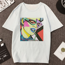 Load image into Gallery viewer, Vogue Sexy Lips Painted Lipstick Beauty Harajuku Summer T Shirt Women Arrivals Aesthetic Printed T-shirt Tops Casual Ropa Tshirt