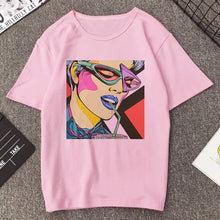 Load image into Gallery viewer, Vogue Sexy Lips Painted Lipstick Beauty Harajuku Summer T Shirt Women Arrivals Aesthetic Printed T-shirt Tops Casual Ropa Tshirt