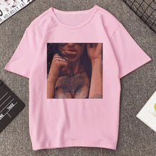 Load image into Gallery viewer, Vogue Sexy Lips Painted Lipstick Beauty Harajuku Summer T Shirt Women Arrivals Aesthetic Printed T-shirt Tops Casual Ropa Tshirt