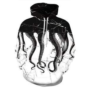 Bigsweety Fashion 3D Digital Print Sweatsirts Women Harajuku Hooded Hoodies Lovers Sweetheart Clothing Couple Pullovers Outwear