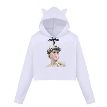 Load image into Gallery viewer, Michelangelo Winter Long Sleeved Sweatsirt Statue Bubble Gum Chewing Gum Fun Funny Harajuku Round Neck New Sweatshirt