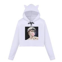 Load image into Gallery viewer, Michelangelo Winter Long Sleeved Sweatsirt Statue Bubble Gum Chewing Gum Fun Funny Harajuku Round Neck New Sweatshirt