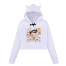 Load image into Gallery viewer, Michelangelo Winter Long Sleeved Sweatsirt Statue Bubble Gum Chewing Gum Fun Funny Harajuku Round Neck New Sweatshirt