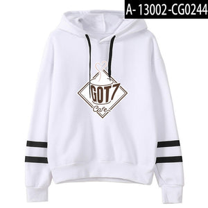 GOT7 Kpop Sweatshirt fashion hoodies Women Men oodie Sweatsirts hip pop shirt popular Wam Sweater got7 hoodie tracksuit casual