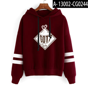 GOT7 Kpop Sweatshirt fashion hoodies Women Men oodie Sweatsirts hip pop shirt popular Wam Sweater got7 hoodie tracksuit casual