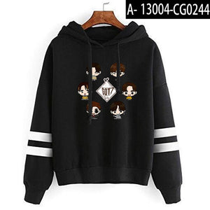 GOT7 Kpop Sweatshirt fashion hoodies Women Men oodie Sweatsirts hip pop shirt popular Wam Sweater got7 hoodie tracksuit casual