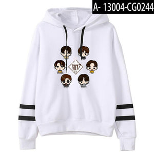 GOT7 Kpop Sweatshirt fashion hoodies Women Men oodie Sweatsirts hip pop shirt popular Wam Sweater got7 hoodie tracksuit casual