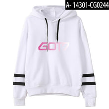 Load image into Gallery viewer, GOT7 Kpop Sweatshirt fashion hoodies Women Men oodie Sweatsirts hip pop shirt popular Wam Sweater got7 hoodie tracksuit casual