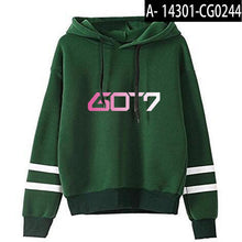 Load image into Gallery viewer, GOT7 Kpop Sweatshirt fashion hoodies Women Men oodie Sweatsirts hip pop shirt popular Wam Sweater got7 hoodie tracksuit casual