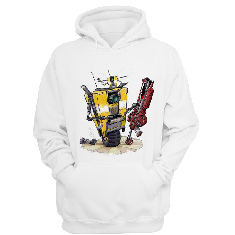 Borderlands claptrap Hoodie Men Women Casual Boys Hoodies And Sweatsirts Male Streetwear Tracksuit G2122