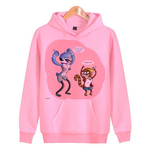 regular show Hoodie Men Women Casual Boys Hoodies And Sweatsirts Male Streetwear Tracksuit N8154