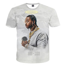 Load image into Gallery viewer, Popular Rapper Pop Smoke 3D Printed T-shirt Rapper Pop Smoke Hip Hop Cool Men Women T-shirt Hip-hop Round Neck Half Tops