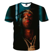 Load image into Gallery viewer, Popular Rapper Pop Smoke 3D Printed T-shirt Rapper Pop Smoke Hip Hop Cool Men Women T-shirt Hip-hop Round Neck Half Tops