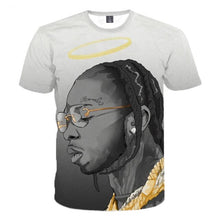Load image into Gallery viewer, Popular Rapper Pop Smoke 3D Printed T-shirt Rapper Pop Smoke Hip Hop Cool Men Women T-shirt Hip-hop Round Neck Half Tops