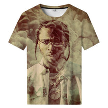 Load image into Gallery viewer, Popular Rapper Pop Smoke 3D Printed T-shirt Rapper Pop Smoke Hip Hop Cool Men Women T-shirt Hip-hop Round Neck Half Tops