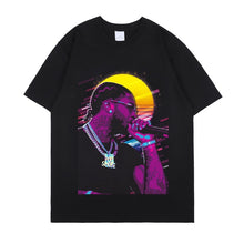 Load image into Gallery viewer, Pop Smoke Fashion T Shirt Hip Hop Streetwear Male T-Shirt Men Rapper Meet The Woo King of New York Casual Tops Tee 100% cotton