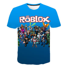 Load image into Gallery viewer, Robloxing T Shirts Children's Clothes Boys Girls Funny Game Printing Tops Tees Baby Summer Leisure and Fashion Short Sleeve