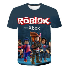 Load image into Gallery viewer, Robloxing T Shirts Children's Clothes Boys Girls Funny Game Printing Tops Tees Baby Summer Leisure and Fashion Short Sleeve