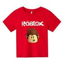 Load image into Gallery viewer, 2021 Fashion Robloxing Summer Short Sleeve Children&#39;s Clothing Cotton Printing Boys Girls T-shirt Cartoon Kids