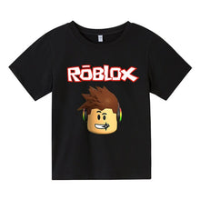 Load image into Gallery viewer, 2021 Fashion Robloxing Summer Short Sleeve Children&#39;s Clothing Cotton Printing Boys Girls T-shirt Cartoon Kids