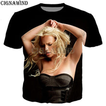Load image into Gallery viewer, Fashion T Shirt Men/women Hip Hop Britney Spears 3D Printed T-shirts Unisex Harajuku Style Tshirt Streetwear Tops
