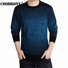 Load image into Gallery viewer, COODRONY Cashmere Sweater Men Brand Clothing Mens Sweaters Print Casual Shirt Autumn Wool Pullover Men O-Neck Pull Homme Top 613